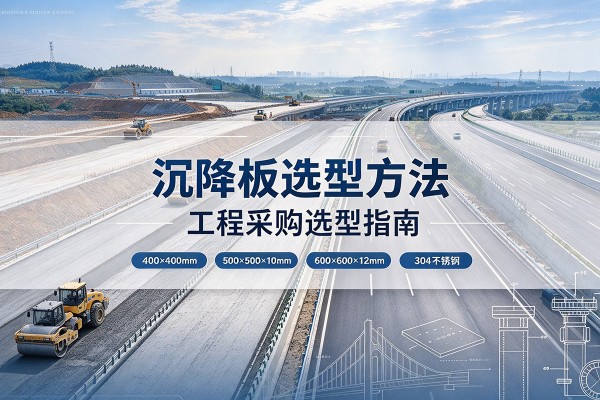 开远沉降板选择方法