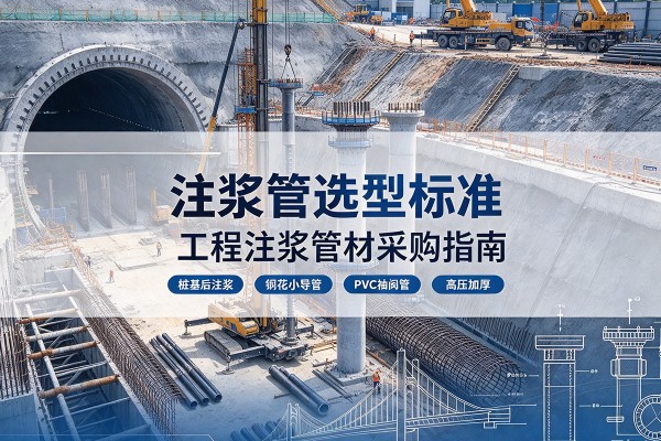开远注浆管选型标准