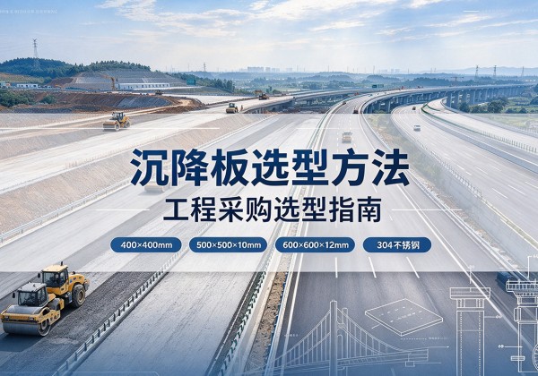 开远沉降板选择方法